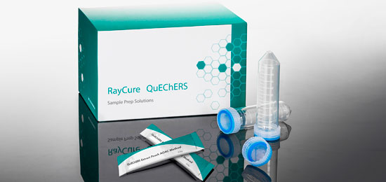 RayCure QuEChERs ekstraksiyon kitleri özellikleri